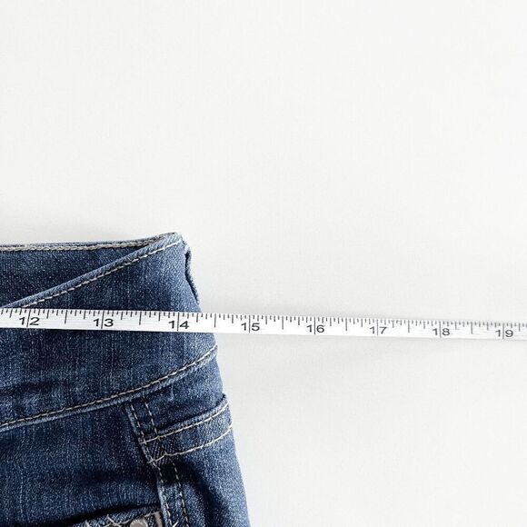 White House Black Market Womens Denim Contour Medium Wash Bootcut Jeans Blue 4R - Picture 7 of 10